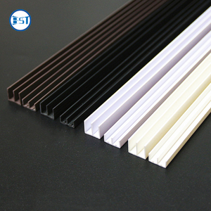 Estrusioni in plastica personalizzate produttore di dimensioni porta <span class=keywords><strong>scorrevole</strong></span> pista in <span class=keywords><strong>PVC</strong></span> ABS PP PE porta <span class=keywords><strong>scorrevole</strong></span> in plastica pista e guide - Product Image 2