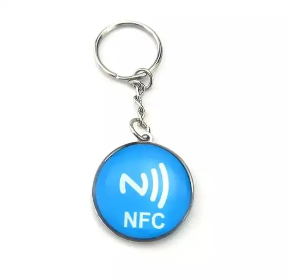 Logo personnalisé, étiquette époxy étanche, étiquette Rfid 213 Nfc, porte-clés porte-clés