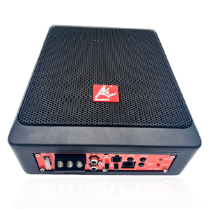 AK-03S compétition d'usine plus récent subwoofer en aluminium Ultra-mince 6*8 pouces sous le siège subwoofer Slim Active voiture <span class=keywords><strong>Bass</strong></span> Subwoofer - Product Image 1
