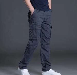<span class=keywords><strong>Pantaloni</strong></span> <span class=keywords><strong>Cargo</strong></span> da Uomo di Alta Qualità, Resistenti, Tattici, per Esterni, Casual, Lunghi, in Cotone - Product Image 6
