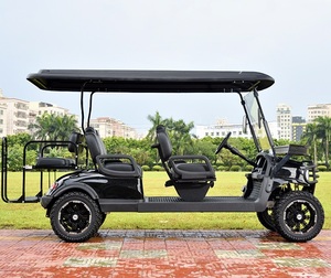 Sei persona più nuovo golf elettrico bus navetta resort off road open top guidati in auto elettrica con CE - Product Image 1