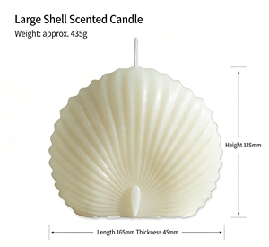 Lilin Pilar Berbagai Bentuk Ukuran Beragam Lilin Dekoratif Putih Beraroma untuk Rumah Pernikahan Pesta Tahan Lama - Product Image 4