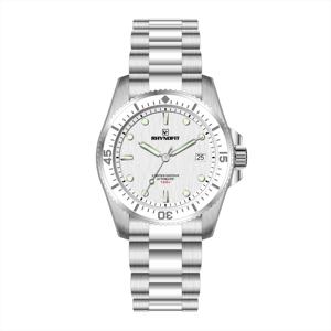 Montres automatiques de plongée pour hommes, logo personnalisé, boîtier en acier inoxydable, cadran lumineux, cristal saphir, mouvement japonais NH35 - Product Image 6