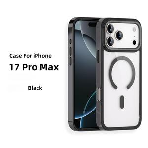 Coque de téléphone transparente en acrylique magnétique intégrale anti-chute, compatible avec l'iPhone 17 - Product Image 2