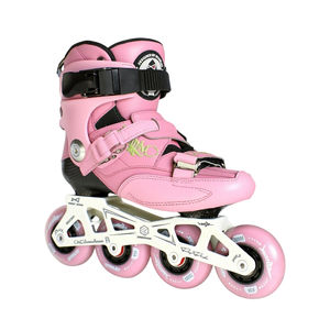 Patins à roues alignées Ruidongle personnalisables à 4 roues en fibre de carbone pour adultes, course professionnelle, roues en PU à rebond élevé - Product Image 1