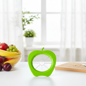 Cortador de Frutas Manual en Forma de Manzana, de Acero Inoxidable, 8 Rebanadas, Cuchilla 430, Diseño Atractivo, con Extractor de Semillas, para el Hogar, Venta al Por Mayor - Product Image 4