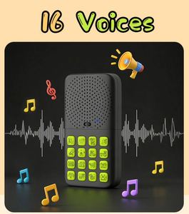16 Sound Effect Machine T16 with Remote Control Portable Funny Sound <b>Button</b> Recorder Prank Gag Toys for Kids Party Game Night - Product Image 2