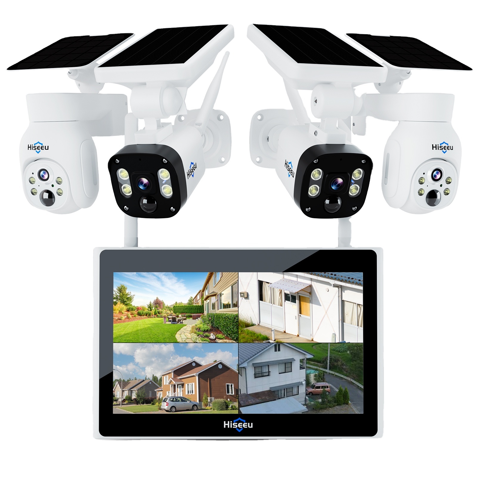 New Product Ideas <strong>2026</strong> 10lin LCD Monitoring 4MP Dome Bullet <strong>Camera</strong> Kit Wireless Wifi Cctv <strong>Security</strong> <strong>Camera</strong> <strong>System</strong> Solar Ptz H.265