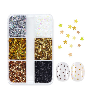 Pegatinas De Estrellas Con Purpurina Vintage - Prisma Arcoíris Dorado - México
