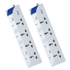 Tira de alimentación Universal, interruptor Individual, extensión de cable, nuevo tipo de 5 tomas - Product Image 3