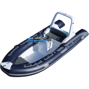 Gather RIB520 5.2M 17FT New Design Fishing Sailing Yacht Fiberglass Dingh Deep-V Hull Boat Speed <span class=keywords><strong>Canoe</strong></span> For Sale RIB520C - Product Image 1