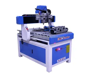 Hot sale 3D 600*900*150mm cnc router /mini cnc milling machine 4 axis with rotary price