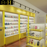 Accessoire de téléphone portable haut de gamme, présentoir de magasin de téléphonie mobile, comptoir de magasin d'informatique, décoration de magasin de téléphonie mobile, design d'intérieur de magasin de téléphonie mobile