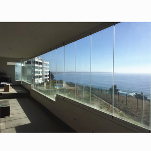 Cửa sổ không khung gấp ban công cửa sổ kính gấp nhôm minglei - Product Image 2