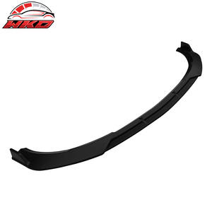 Lèvre de pare-chocs avant pour Benz W213 2021-2023 Classe E Style B Spoiler PP Noir Mat Haute Qualité Pièces Auto Kit Carrosserie - Product Image 4