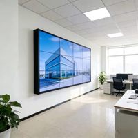 Pantalla LED de Paso Fino Ultrafina para Interiores, Video Wall 2K con Empalme sin Costuras y Alta Frecuencia de Actualización