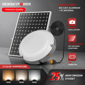 Nuevo Producto: Lámpara Solar <span class=keywords><strong>LED</strong></span> de Techo Impermeable IP44 de 1000lm para Exteriores, Hogar, Puerta, Patio, Entrada, Pasillo, Iluminación de <span class=keywords><strong>Pared</strong></span> - Product Image 1