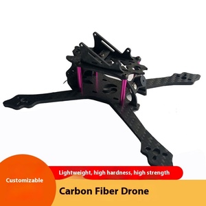 Welltop Model 001 Custom Map-Carbon Fiber CNC Finishing Board for <b>Drone</b> Accessories Nonwoven Industry Processing Made in China - Product Image 2