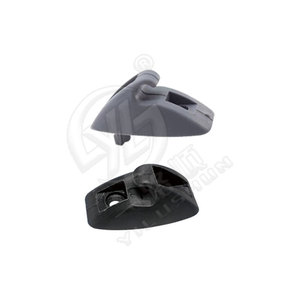 Clips de pare-soleil pour voiture Smooth Sailing Y104, beige, gris, noir, pour base de montage de miroir de courtoisie Volkswagen - Product Image 3