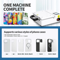 Macchina per Stampa a Caldo 3D per Cover Telefoni 110V/220V Combo Compatta per Creazione Personalizzata di Cover per Cellulari