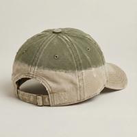 Gorra de Béisbol de Algodón Vintage Lavado con Bordado de 6 Paneles, Visera Curva Ajustable Bicolor, Unisex, Estilo Deportivo Urbano para Uso Casual