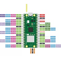 Placa de Desarrollo MicroPython con Microcontrolador RISC-V de Doble Núcleo Raspberry Pi PICO2 PICO2W con RP2350