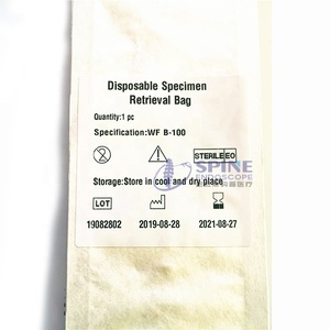 Saco <span class=keywords><strong>Laparoscopic</strong></span> descartável Endobag descartável da recuperação do espécime do instrumento 350ml - Product Image 6