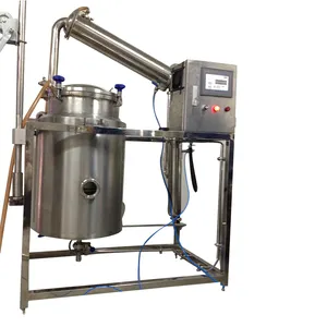 Industrielle Rosenöl destillation anlage automatischer Extraktor für ätherische Öle