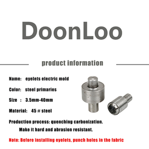 3.5-40mm Điện khuôn lỗ gắn nút cài đặt công cụ kim loại đinh tán lỗ đinh tán da buttonholes khóa chết - Product Image 5