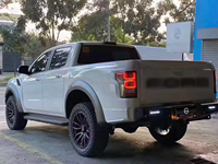 Body Kit untuk Ford Ranger T6 T7 T8 Facelift ke Konversi Bumper Mobil F150 Raptor F150