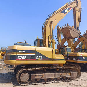 Excavadoras usadas más baratas recién llegadas CAT 320B/L maquinaria de construcción pesada fuerte y potente excavadoras de segunda mano en Stock - Product Image 6