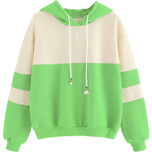 ผู้จัดจำหน่ายขายส่งมีสินค้าเสื้อฮู้ดผู้หญิงผ้าฝ้ายเนื้อแน่น ระบายอากาศได้ดี สีสันสดใสหลากหลายแบบ พร้อมส่งออกจำนวนมาก - Product Image 1