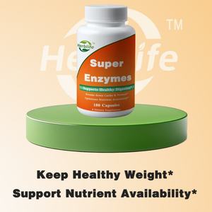 OEM Hot Sale - Customizable - <b>Super</b> <b>Enzymes</b>, Formulated with Bromelain, Ox Bile, Pancreatin and Papain - Product Image 3