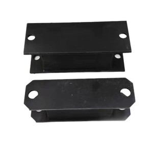 Almohadilla Universal de Goma para Amortiguación de Vibraciones en Cabina de Ascensor, 170x65mm, 160x50mm, Espaciado de Orificios 150 135mm, para Uso en Ascensores de Construcción - Product Image 4