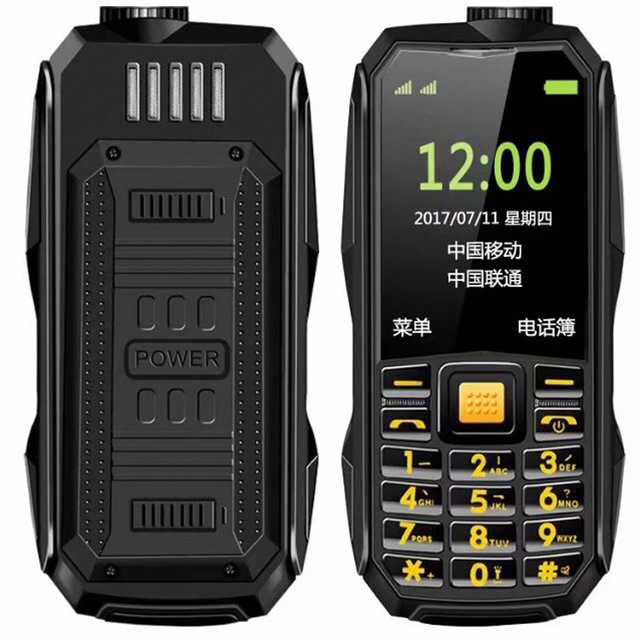 2022 NEW Android Waterproof Shockproof Rugged Feature Phone Large Battery Flashlight Unlocked GSM Dialer Mini Elderly Phone