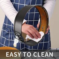 Ensemble de 122 moules à gâteaux antiadhésifs en acier au carbone (7/8/9 pouces) avec 100 poches à douille, plateau tournant pour gâteaux et accessoires de décoration de desserts