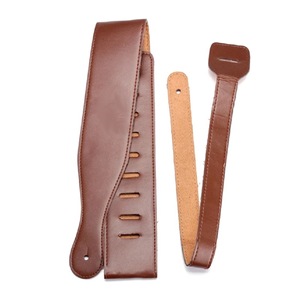 Correa de guitarra de cuero PU para bajo eléctrico, ukelele y otros instrumentos de cuerda, accesorios para la iglesia y el culto, con bajo MOQ - Product Image 3