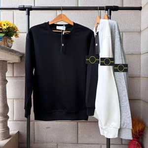 Pull à Capuche Classique Vintage en Coton 100% Uni pour Homme, Style Décontracté, Vente en Gros et Dropshipping - Product Image 1