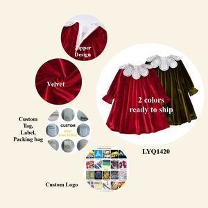 थोक बच्चे लड़की पार्टी पोशाक पोशाक कपड़े सर्दियों के बच्चों के लिए लड़कियों के लिए कपड़े - Product Image 2