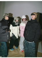 Manteau Doudoune Longue Personnalisée pour Homme 2025 Coupe-Vent avec Capuche et Logo, Grandes Tailles, Veste d'Hiver d'Extérieur