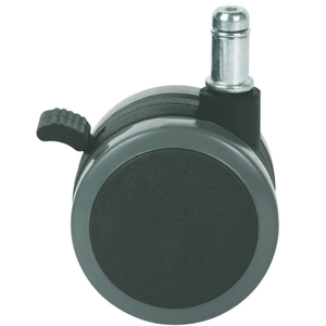 Geräuschlose Möbelrollen ohne Kappe, Drehbare Stuhl- und Einkaufswagenräder, 2-Zoll Nylon-Schwenkrollen, Führungsrollen - Product Image 3