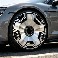 Jantes forgées sur mesure, face fermée, aérodynamiques, chromées, finition polie, alliage, 5x112 5x114.3 5x120 5x130 pour Mercedes Benz S580 Classe E