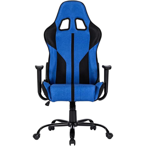 Chaise de jeu ergonomique Sedia Gaming bleu foncé très durable avec revêtement en <span class=keywords><strong>tissu</strong></span> inclinable à 180 degrés Zephyr avec 2D - Product Image 3