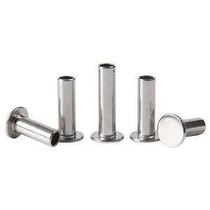 Remaches de fábrica 304 Remache de acero inoxidable Cabeza plana Remaches de doble tapa macho y hembra - Product Image 3