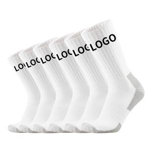 Customizable High-quality Eco-Friendly Pure Cotton Sports <b>Socks</b> with Personal Logo Design <b>for</b> Welcome Gifts - Product Image 1