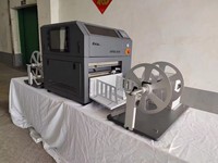 Machine d'Impression et de Découpe d'Étiquettes Adhésives Jet d'Encre Numérique Rouleau à Rouleau pour la Fabrication d'Étiquettes Couleur, Logos de Produits et d'Expédition