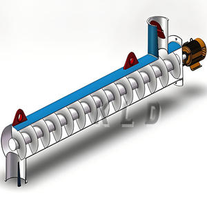 Factuary prijzen spiraalvormige schroefconveyor voor poeder- en zandtoepassingen, constructie van koolstofstaal, motor van een bekend merk - Product Image 5