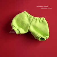 Peluche Série Fantaisie Exportation Transfrontalière 12cm Porte-clés Ourson Vêtements Pantalon à Cordon en Tissu 0-24 Mois