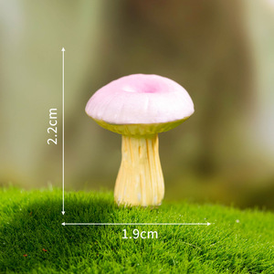 Decorazioni e Accessori per Paesaggistica Fai-da-Te: Micro Paesaggio in Resina con Muschio, Funghi Fantasia Creativi e Bonsai Simulati - Product Image 6