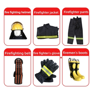 Combinaison de protection de <span class=keywords><strong>pompier</strong></span>, combinaison résistante au feu - Product Image 3